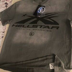 Hellstar Gray Graphic Men's Tee